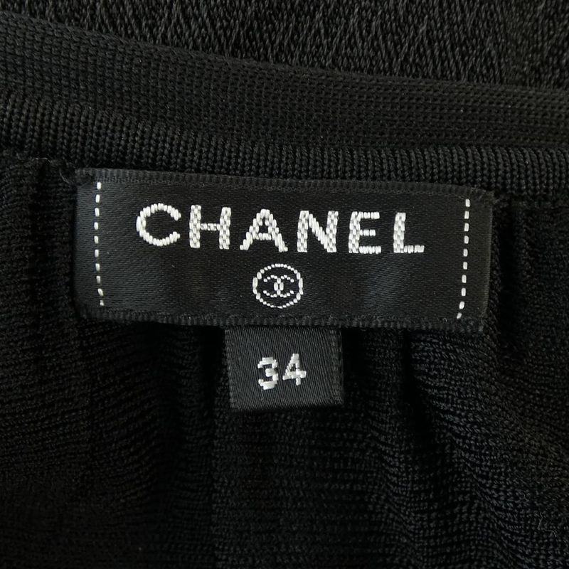 Chanel Dress Black 34 Translucency