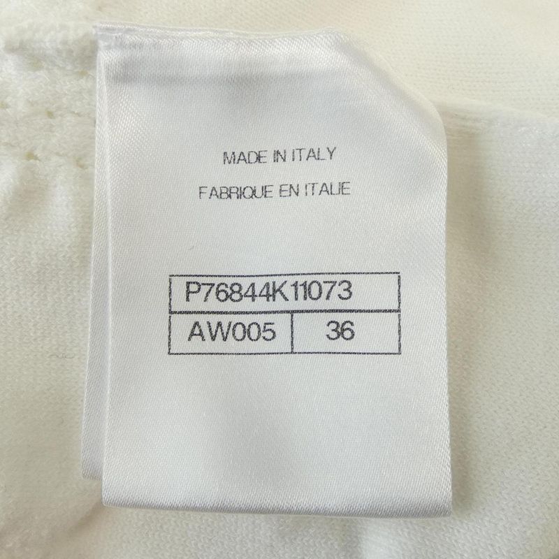 Chanel Cardigan White 36 Translucency