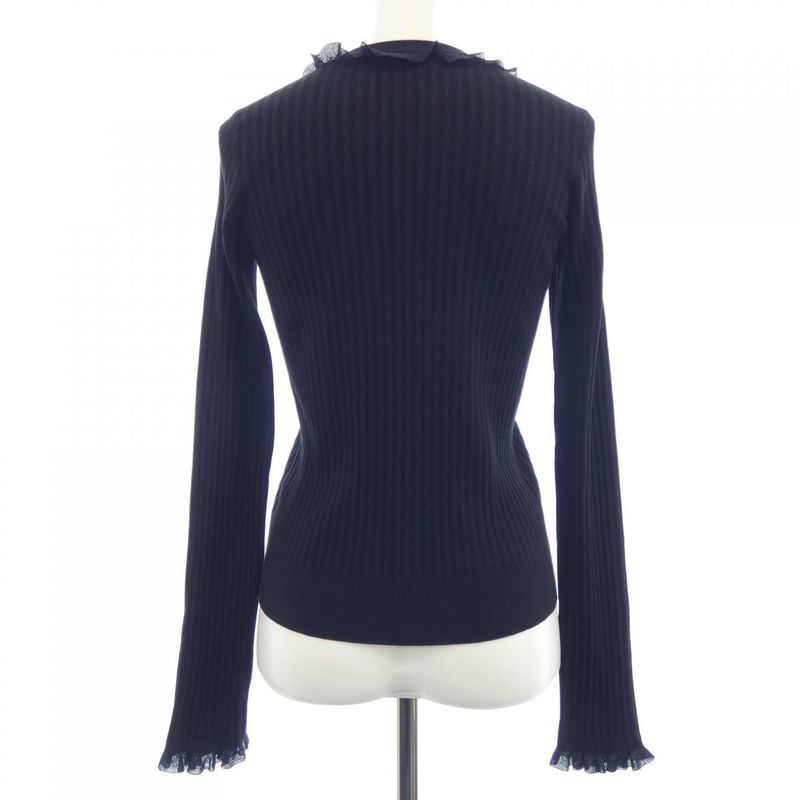 Hermes Knit Top Black 36 Translucency