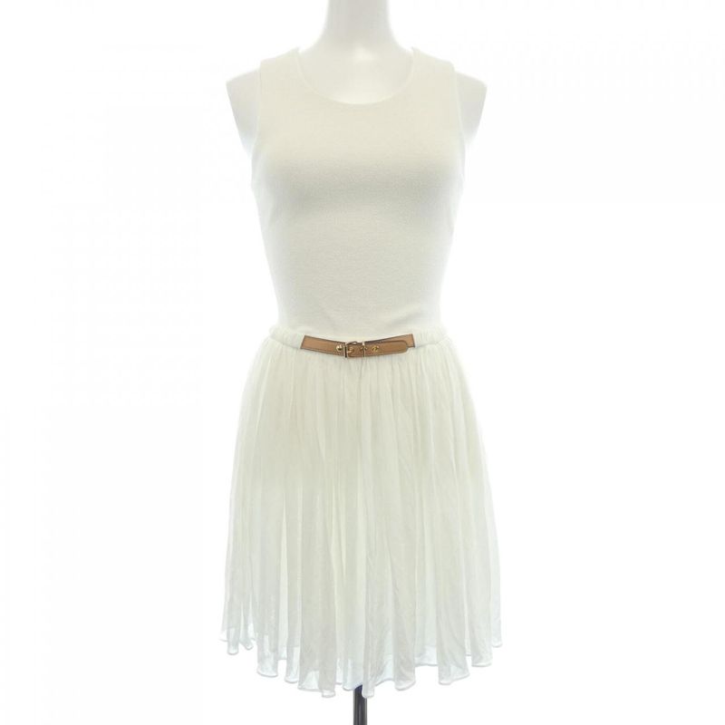 Louis Vuitton Dress White 34