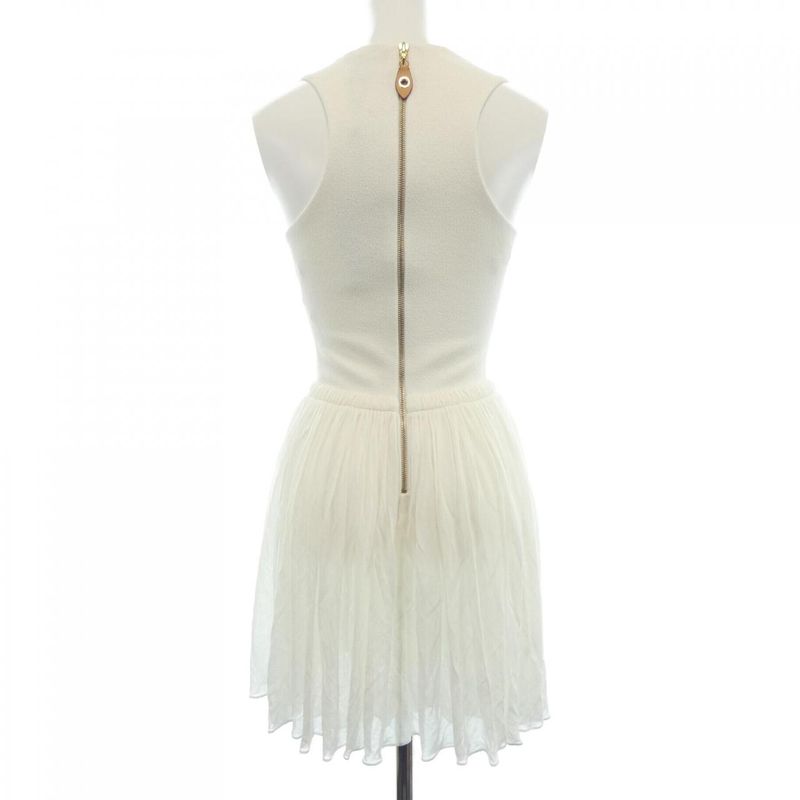 Louis Vuitton Dress White 34