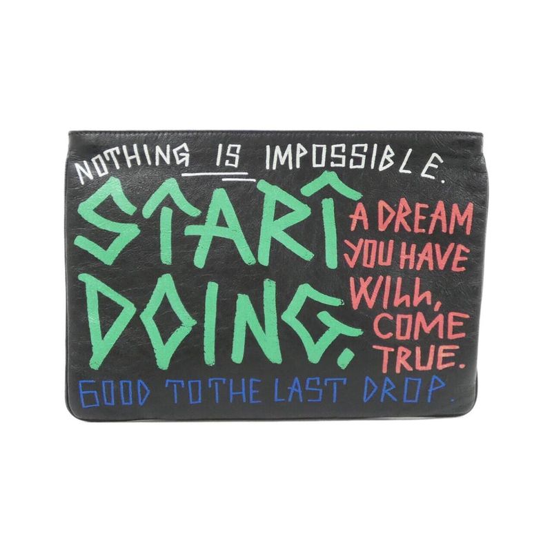 Balenciaga Graffiti Explorer Pouch