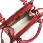 Gucci Soho Bag Leather Red Hibiscus