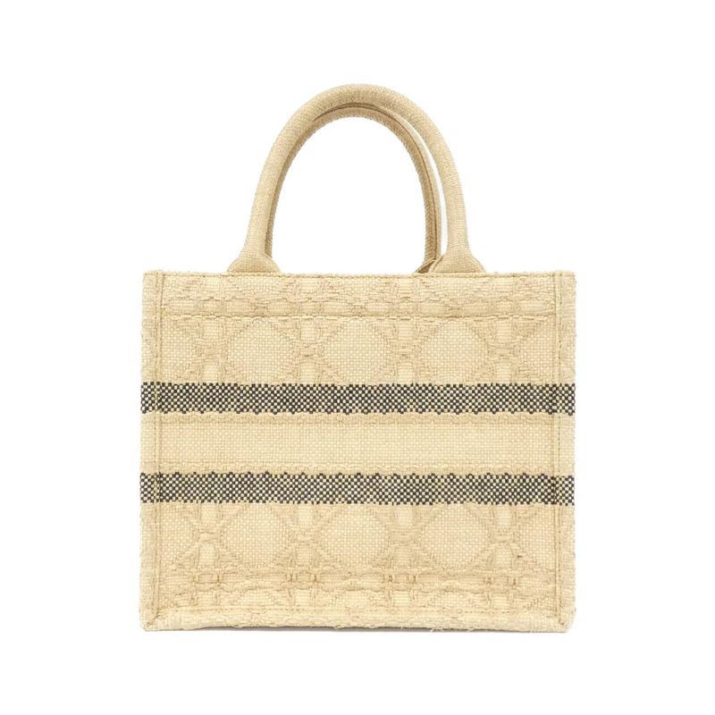Dior Book Tote Small Natural