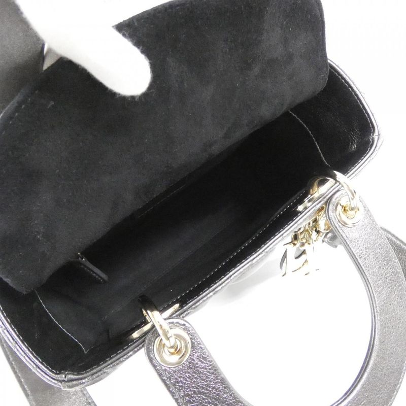 Dior MY Abcdior Small Bag G Metallic Gunmetal