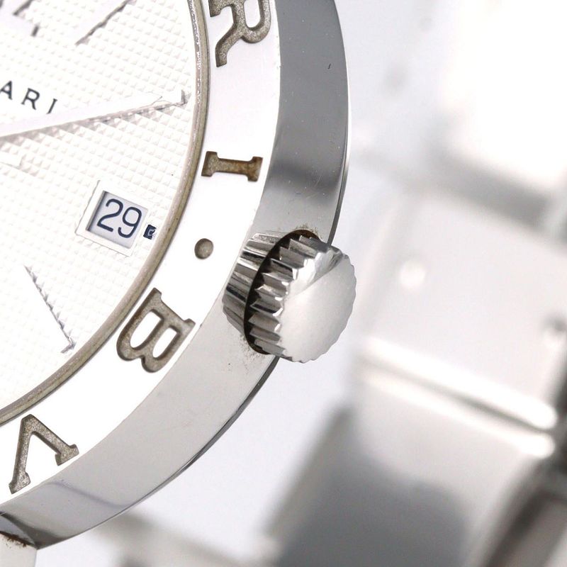 Bvlgari SS Automatic Volume Bracelet