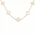 Van Cleef & Arpels Vintage Alhambra 10 Motifs Necklace