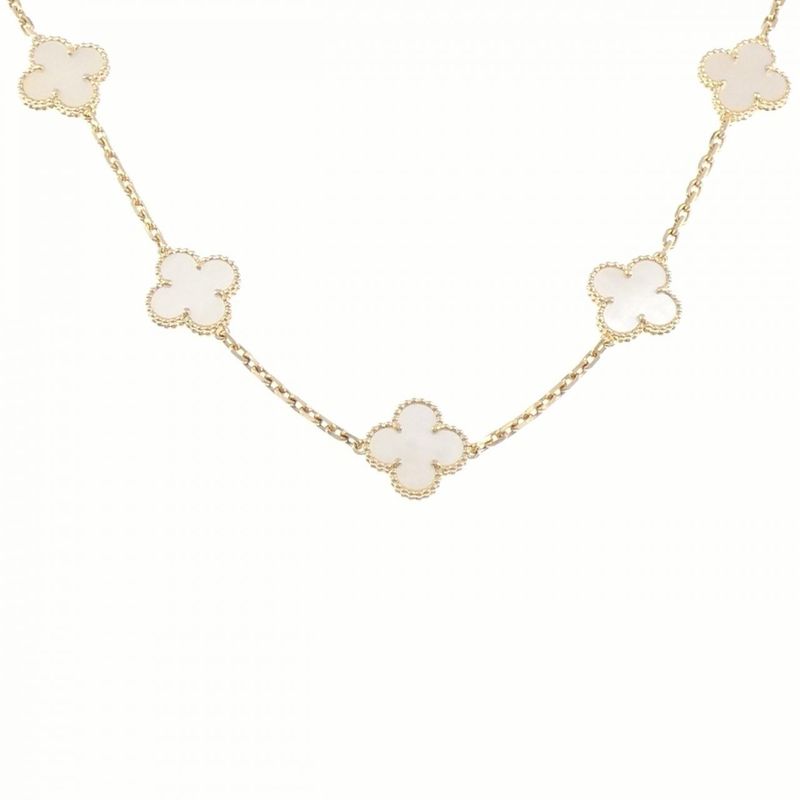 Van Cleef & Arpels Vintage Alhambra 10 Motifs Necklace