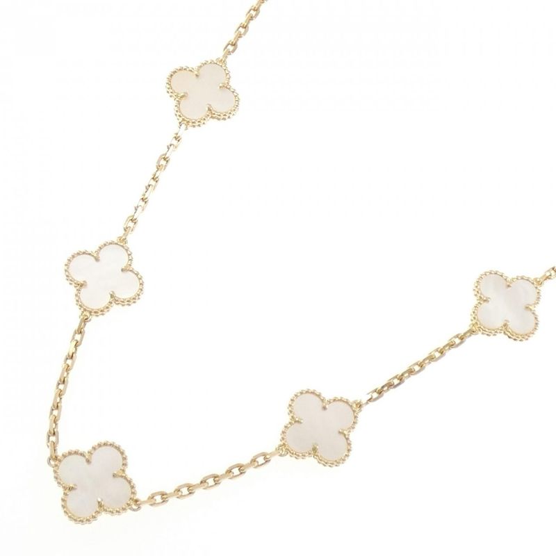 Van Cleef & Arpels Vintage Alhambra 10 Motifs Necklace