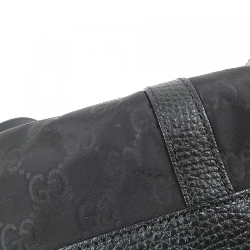 Gucci Shoulder Bag Nylon Black