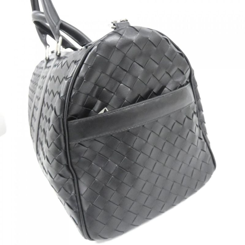 Bottega Veneta Boston Bag Black