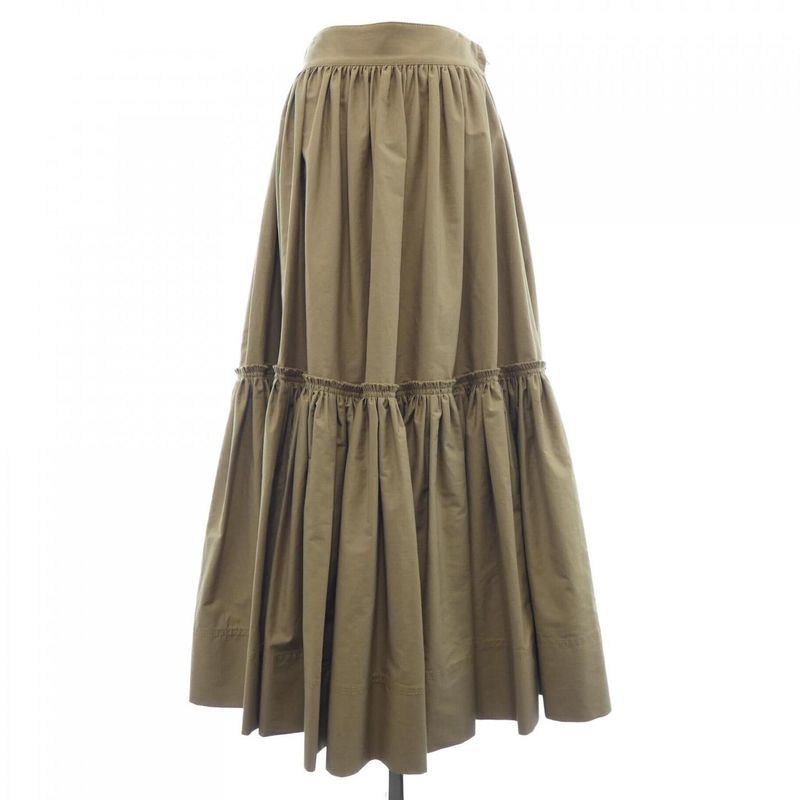 Dior Midi Skirt Beige 40
