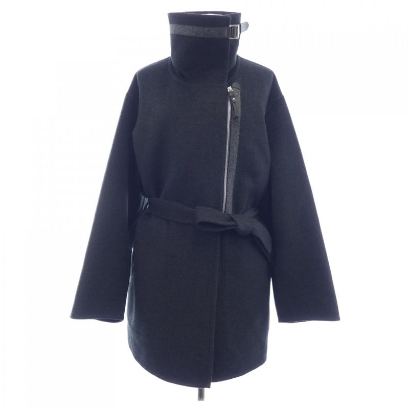 Hermes Coat Cashmere Gray