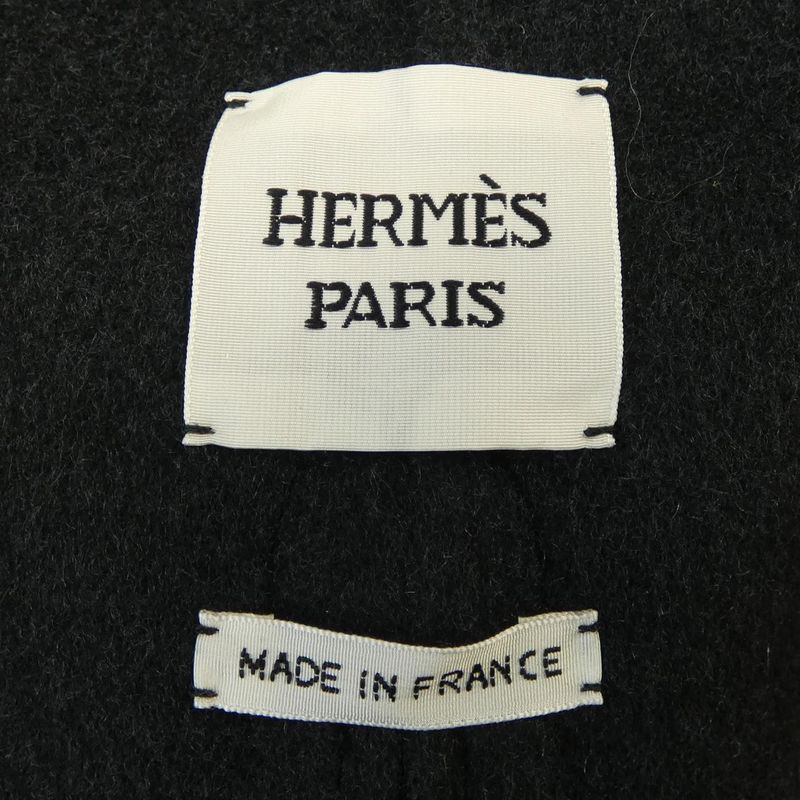 Hermes Coat Cashmere Gray