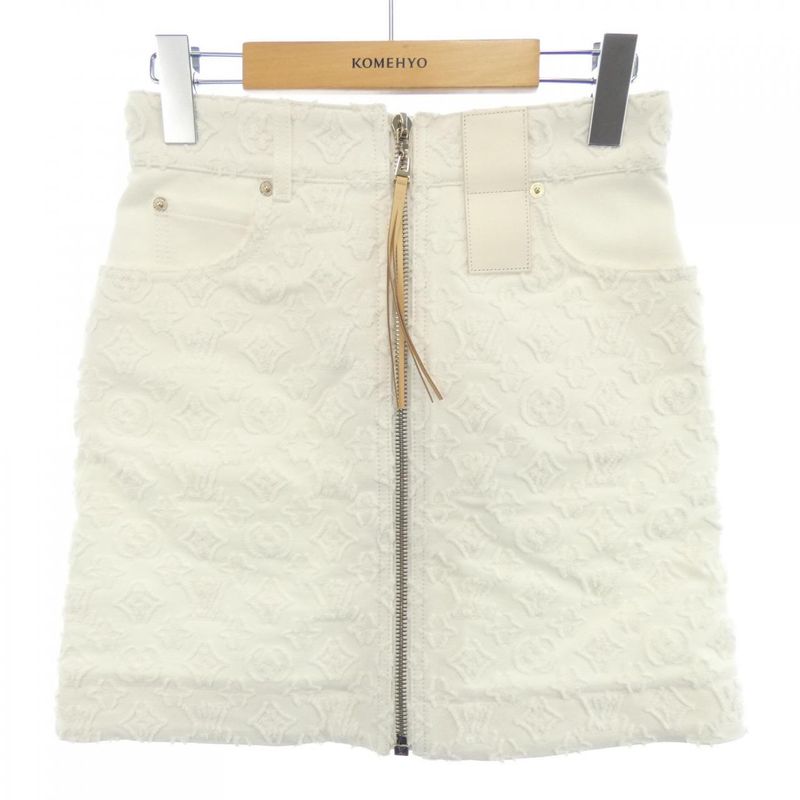 Louis Vuitton Skirt White 34