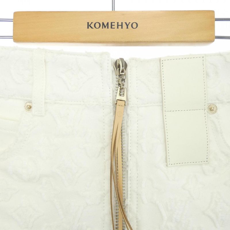 Louis Vuitton Skirt White 34
