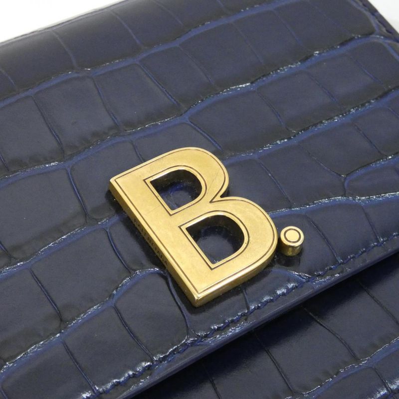 Balenciaga Bi Small Shoulder Bag Marine