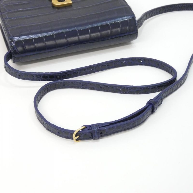 Balenciaga Bi Small Shoulder Bag Marine