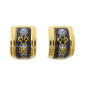 Hermes Earrings Blue