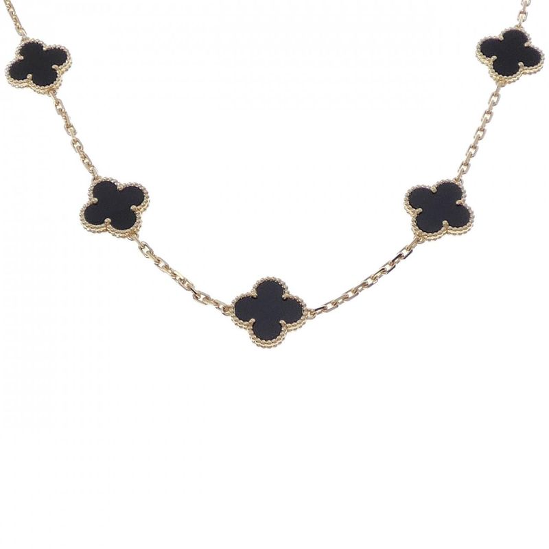 Van Cleef & Arpels Vintage Alhambra 10 Motifs Necklace