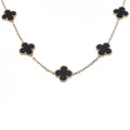 Van Cleef & Arpels Vintage Alhambra 10 Motifs Necklace