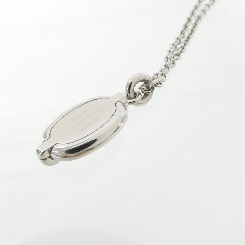 Hermes Mini Maillon PM Necklace Marron Glace