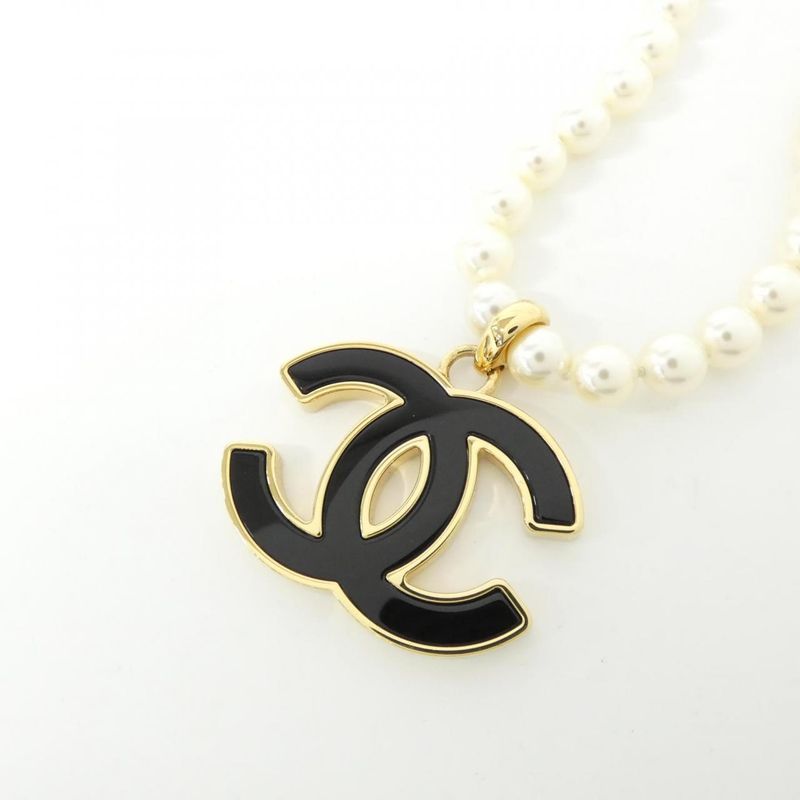 Chanel Necklace Black