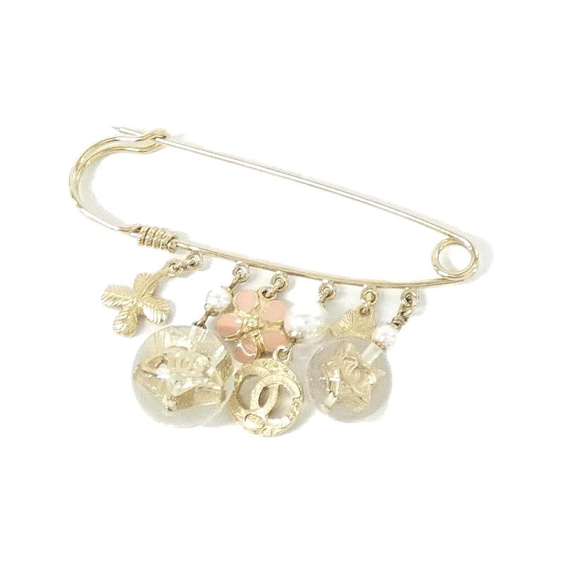 Chanel Brooch White