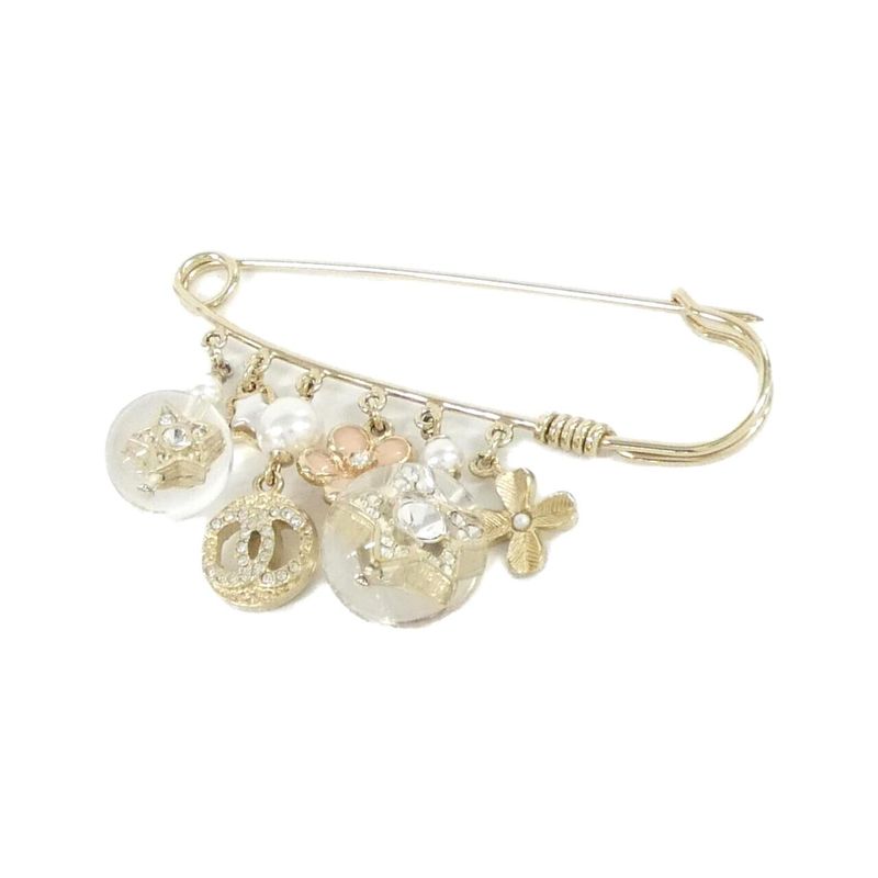 Chanel Brooch White