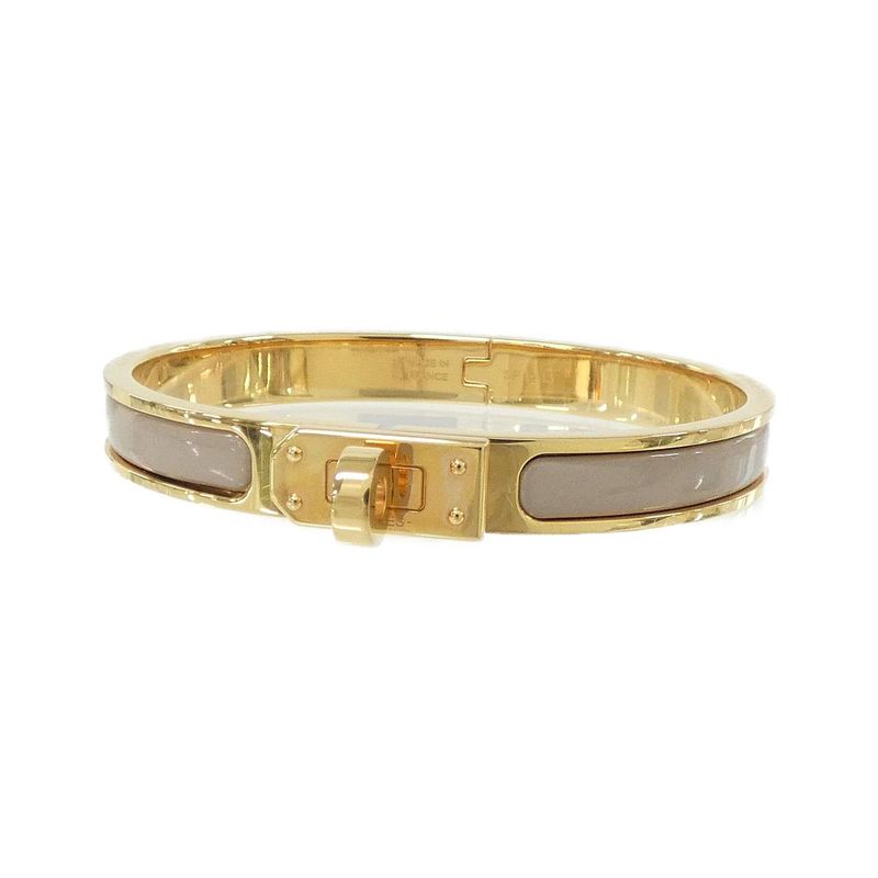 Hermes Mini Click Kelly GM Bracelet Marron Glace