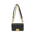 Chanel Shoulder Bag Caviar Grained Black Mat