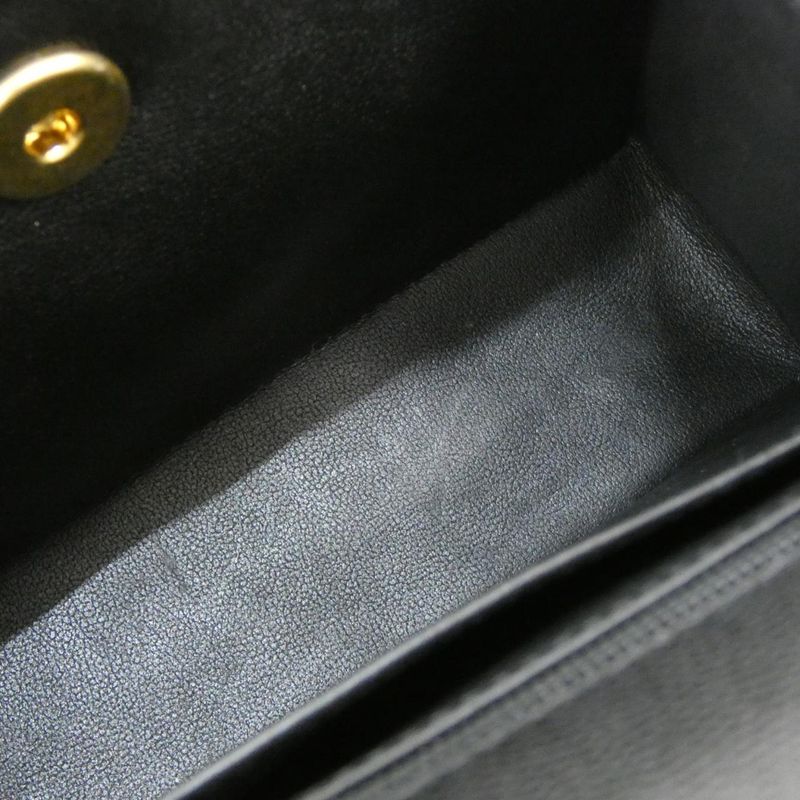 Chanel Bag Caviar Grained Black Mat