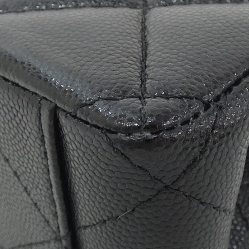 Chanel Bag Caviar Grained Black Mat