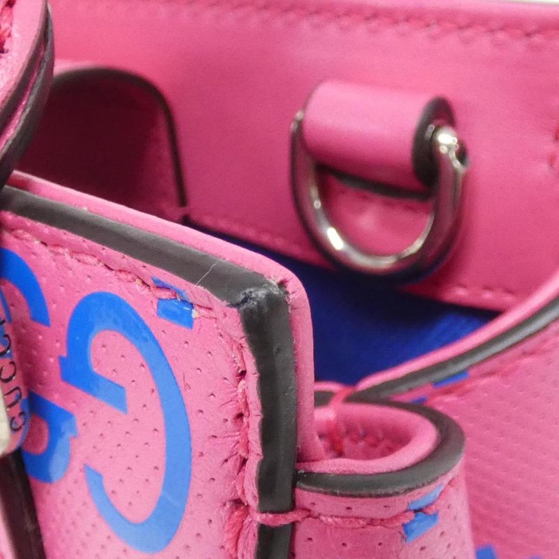 Gucci Aabdq Bag Leather Blue