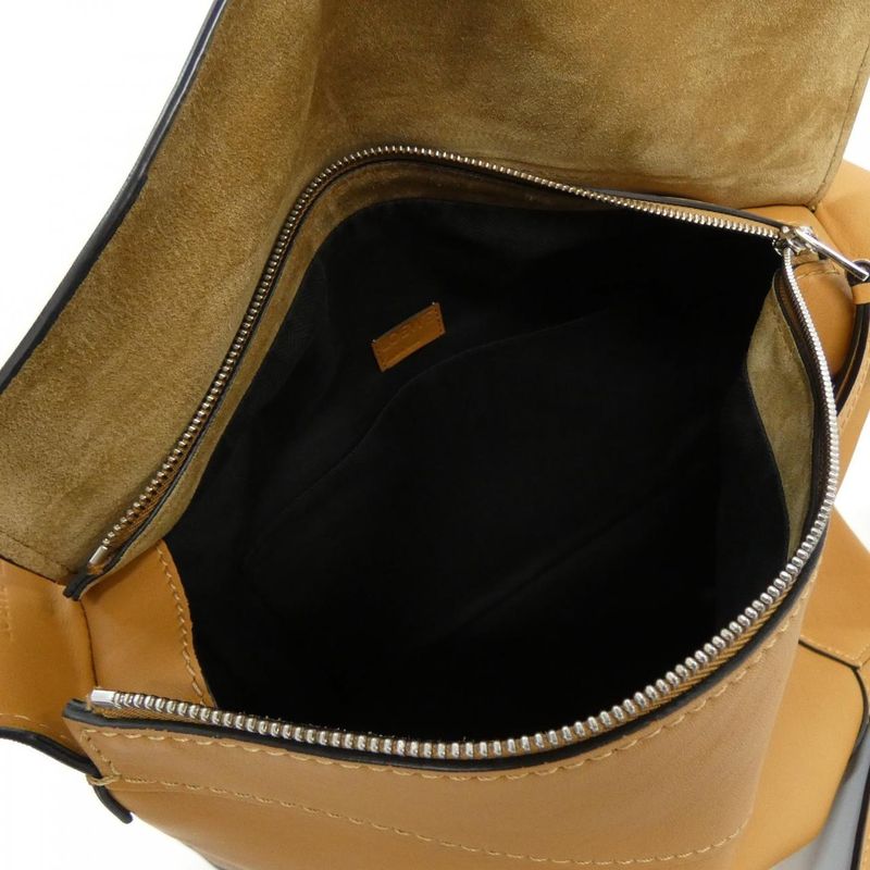 Loewe Puzzle Hobo Shoulder Bag Warm Desert