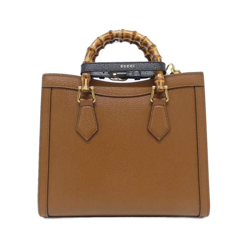 Gucci Diana Bag Leather Brown