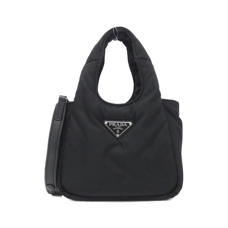 Prada Bag Silver Nero