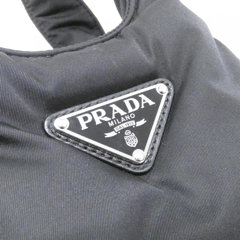 Prada Bag Silver Nero