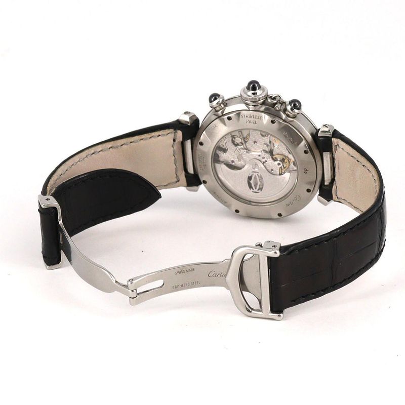 Cartier Pasha Chrono SS Automatic Volume Bracelet