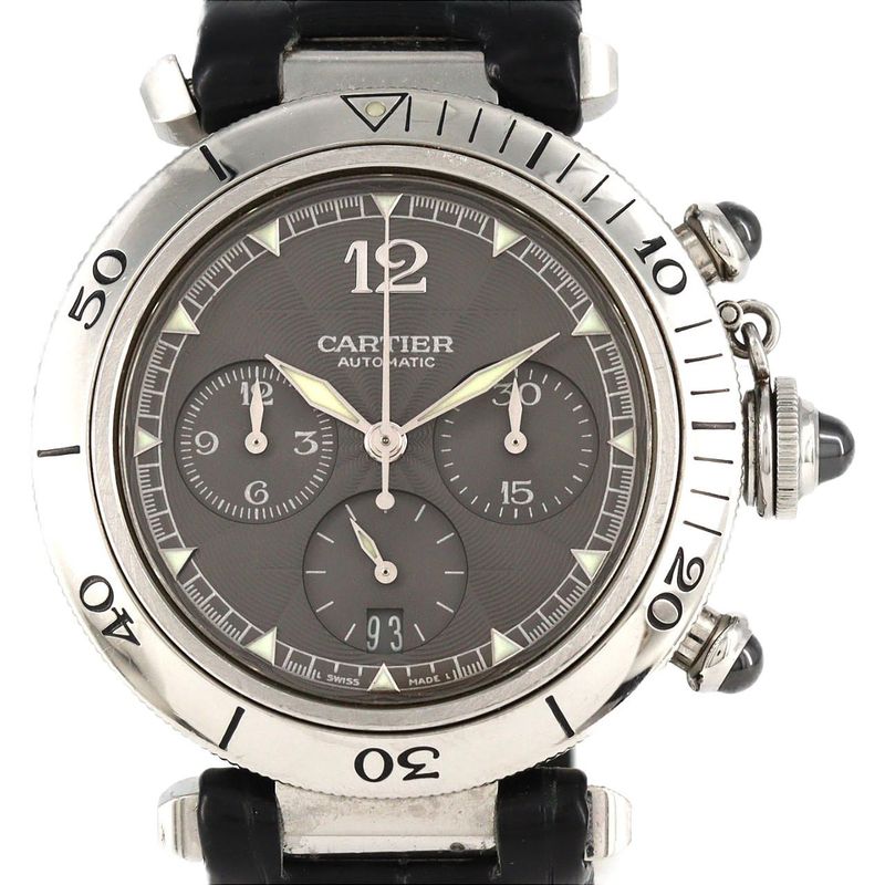 Cartier Pasha Chrono SS Automatic Volume Bracelet