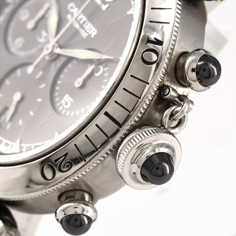 Cartier Pasha Chrono SS Automatic Volume Bracelet