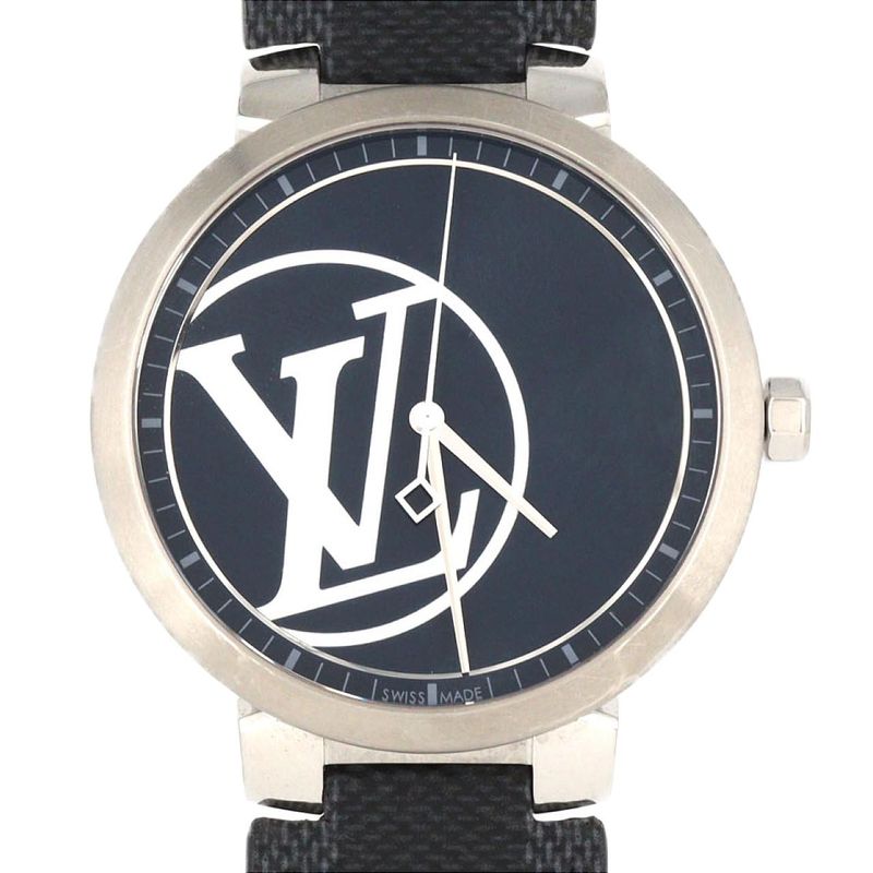 Louis Vuitton Tambour Slim Ltd SS Quartz Bracelet