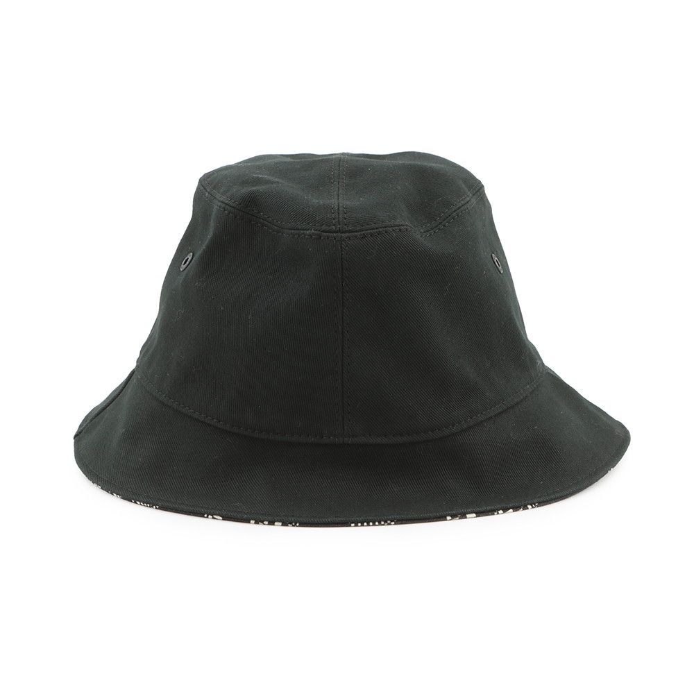 Louis Vuitton Hat Bonneted Damier Reversible Bucket Cotton Black White — view 3