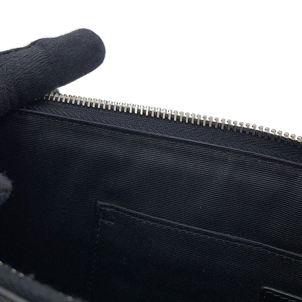 Saint Laurent Paris Clutch Robot Black Silver-black — view 9