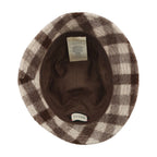 Gucci Bucket Hat Check Fedora Wool — view 5