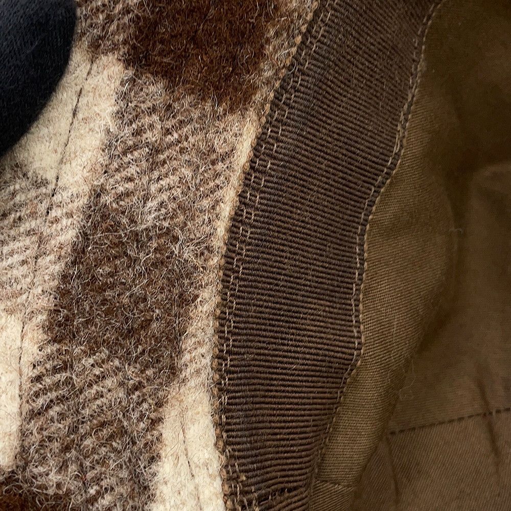 Gucci Bucket Hat Check Fedora Wool — view 9