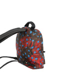 Louis Vuitton Backpack Monogram Jungle Dot Palm Springs PM Noir Black Red Blue — view 3