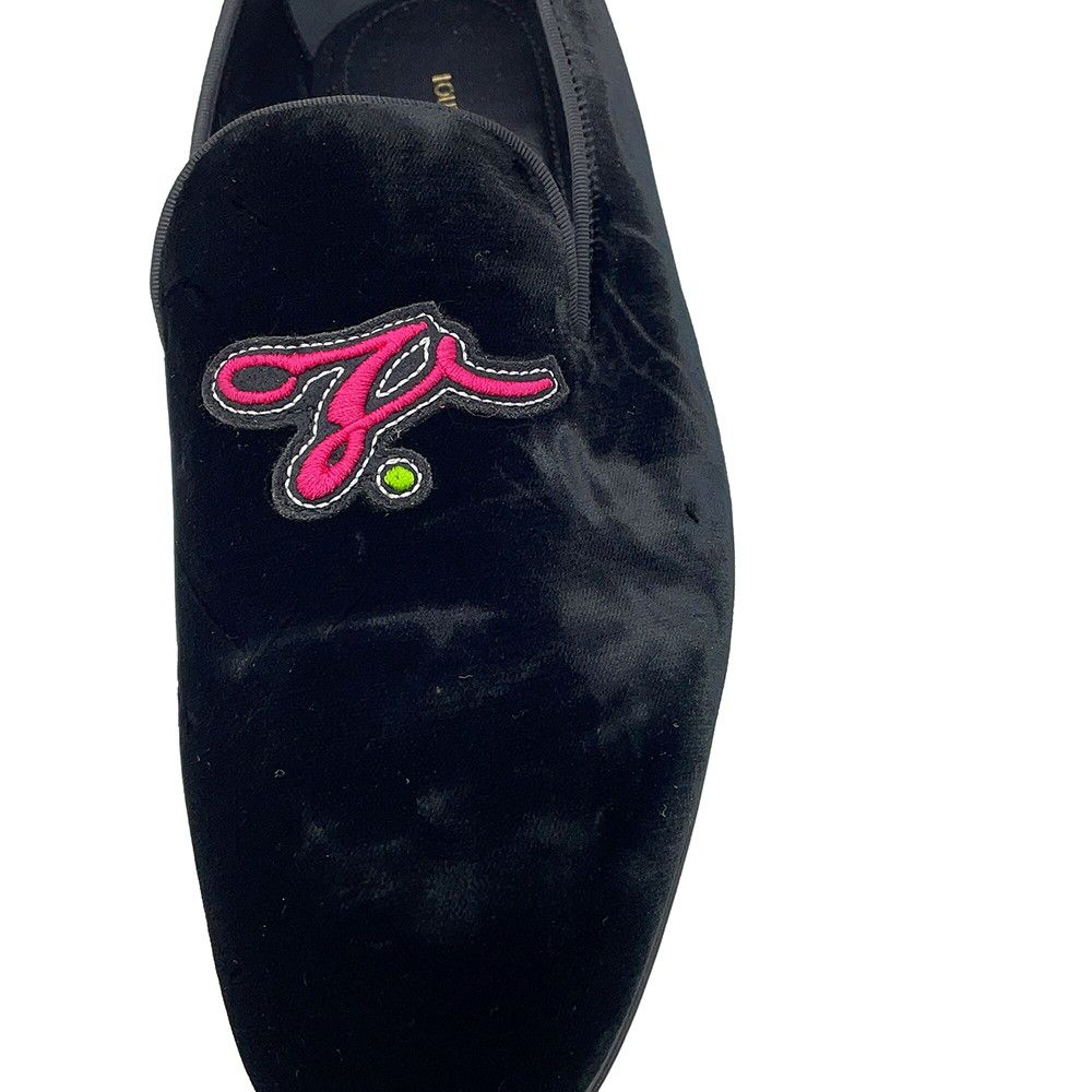 Louis Vuitton Loafers Euteuil 5.5 Shoes Noir Black Multicolor — view 5