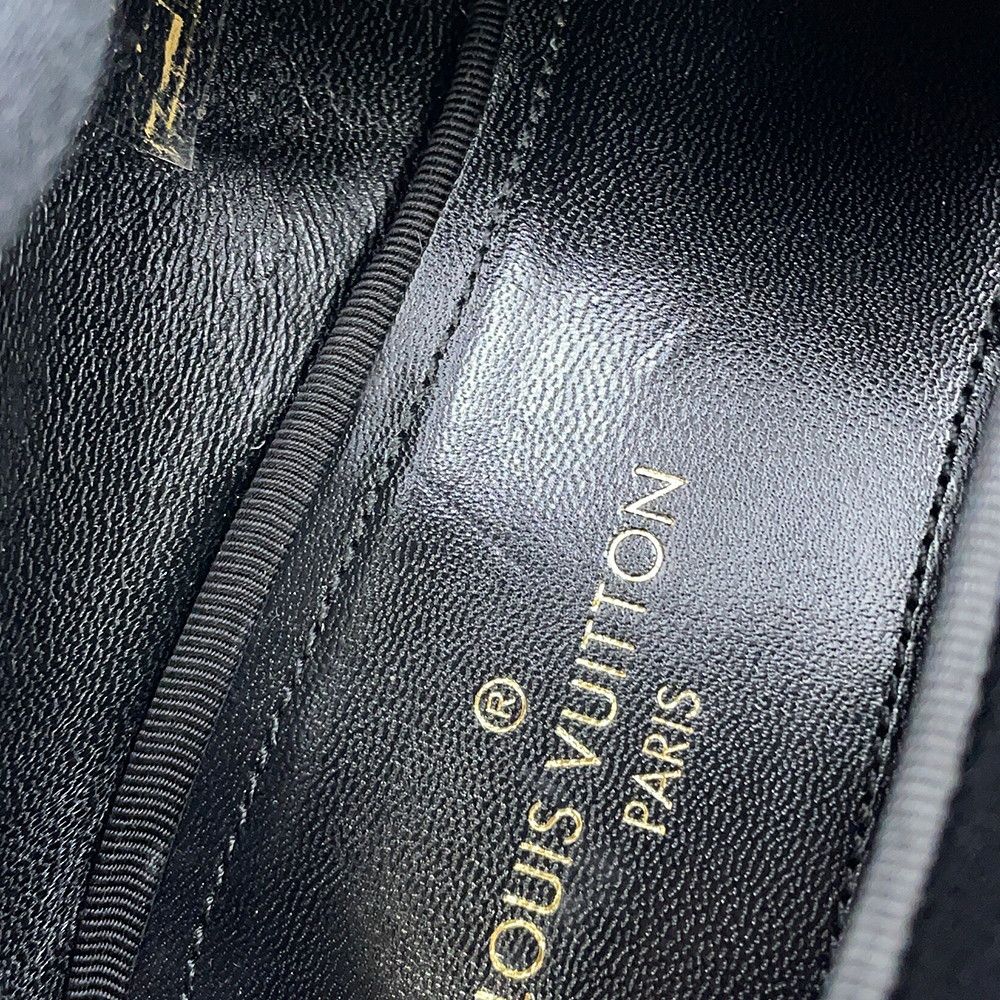 Louis Vuitton Loafers Euteuil 5.5 Shoes Noir Black Multicolor — view 7