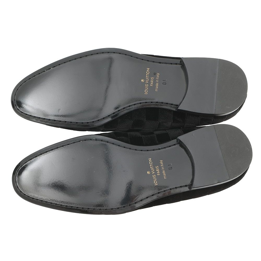 Louis Vuitton Loafers Auteuil Black 8 Noir — view 4